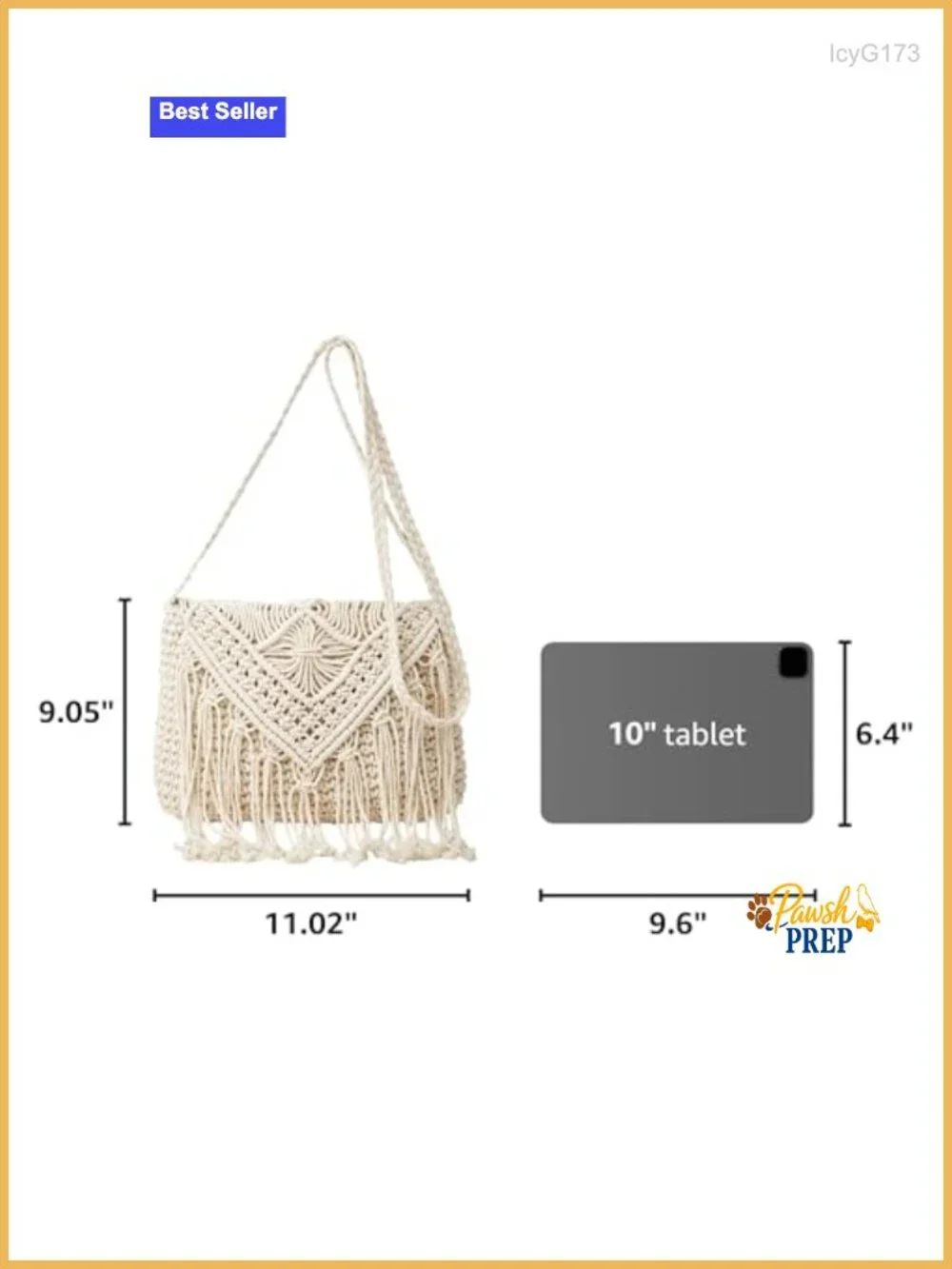 Cute Macrame Crochet Hobo Crossbody Purse Summer Beach Bag Tassels Shoulder Tote